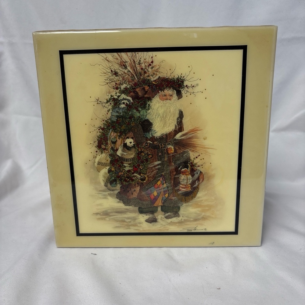 Forest Gatherer Tile By Peggy Abrams Artiles Christmas Wall Decor USA Panda